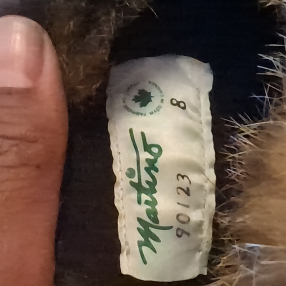 Martino| Vintage Brown Suede Boots With Rabbit Fur Details - Picture 6 of 10